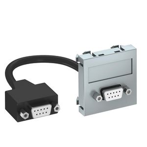 Draagplaat D-Sub9 kabel connector-connector 45x45mm 6104688