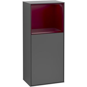 Zijkast Finion 418x936x270mm Antr. Matt Lacquer F510HBGK