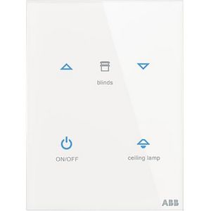 Glasstouch sensor KNX Tacteo 4 voudig