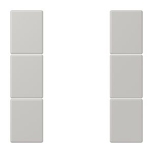 Tastafdekking F50 3-voudig compleet LC32013 KNX