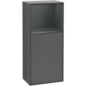Zijkast Finion 418x936x270mm Antr. Matt Lacquer F510HGGK