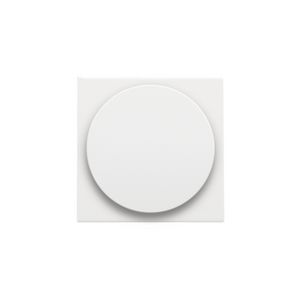 Afwerkingsset draaiknopdimmer/extensie incl.draaiknop whitec
