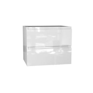 Lucido onderkast 80cm wit hooggglans MDF