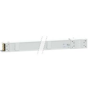 Recht element 500A 3m 3L+N+PE Wit 10 Aftakkinge Canalis KS