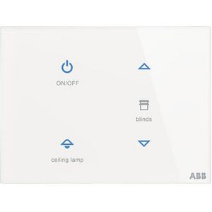 Glasstouch sensor KNX Tacteo 4 voudig