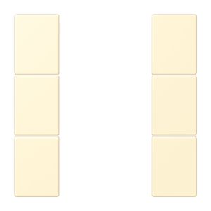 Tastafdekking F50 3-voudig compleet LC32001 KNX
