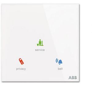 Room outdoor sensor KNX Tacteo zonder kaartlezer (TA/U3.1.1-CG)