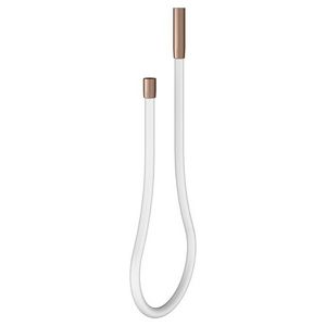 Koudwaterslang 1800mm rood goud geborsteld/wit