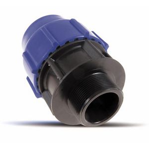 Puntstuk PP tyleen klem 110x4"bu. PN16