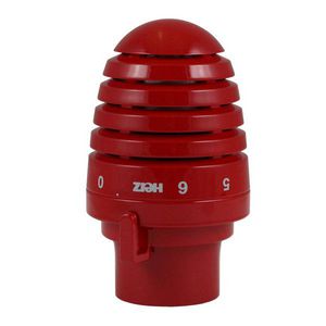 Thermostatisch regelelement DE LUXE rood (3003) M28x1,5