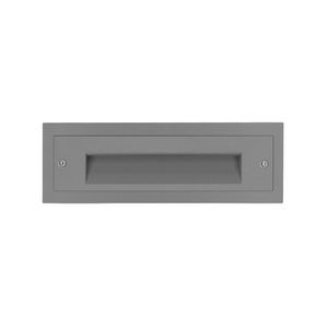 LED-Wandinbouwarmatuur 3000K 6W statisch asymm. gemiddelde O