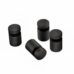 Set a 4 st. spiegelhouder mat zwart