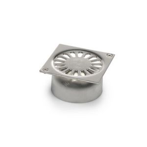 rst RVS304 82x82x42mm geschr v Compact vloerput 182101040