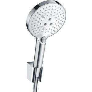 Raindance Select S 120 badset chroom/wit met slang 1600mm