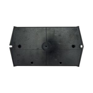 Kast kunststof Ci-K 160x100x100mm+montagerail uitbreekopenin