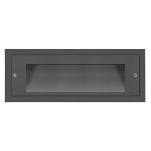 LED-Wandinbouwarmatuur 3000K 10W statisch asymm. verspreiden
