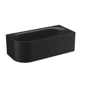 Bad BetteLux Oval V Silhouette 1750×800mm Ebony