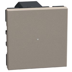 Light Now WN - 2-draads dimmer 0 - 150W 2 modules - stone
