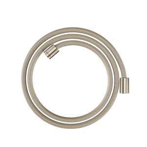 AXOR ShowerSolutions Textiel doucheslang 160cmmet conische en cylindrische moer Brushed Nickel 28261820