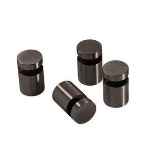 Set a 4st. Spiegelhouder zwart chroom