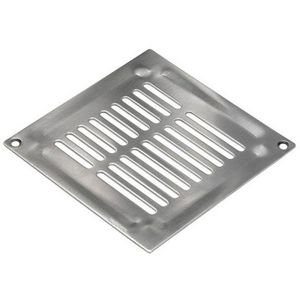 Rooster RVS304 140x140x2 mm vastgeschroefd Detroit
