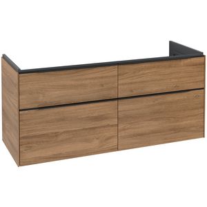 Wastafelonderkast Subway 3.0 1272x576x478mm Oak Kansas C56801RH