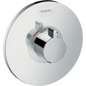 Afbouwdeel inbouwthermostaat Ecostat-S chroom