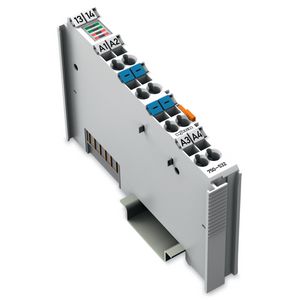 4-kanaals digitale uitgang DC 24V 0,5A lichtgrijs