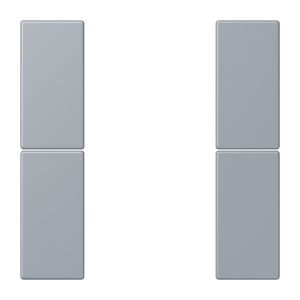 Tastafdekking F50 2-voudig compleet LC4320O KNX