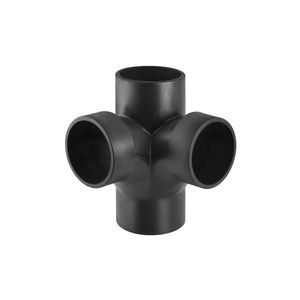 T-stuk dubbel stroom 90° 110mm polyethyleen (PE) Silent-db20 geluidsarm