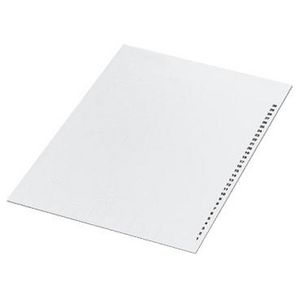 Markeerpagina A4 488 tekens ABCV kabels kraag 15x4mm VVE=10