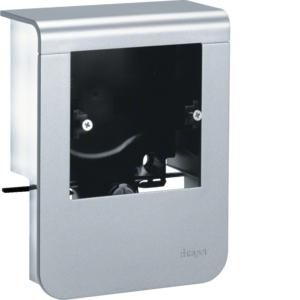 Outlet universeel schakelmateriaal goot 80mm hoog SL alulook