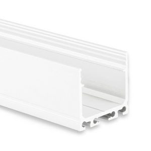 LED profiel PN6n L=2mtr. LED strips max. 24mm wit RAL010