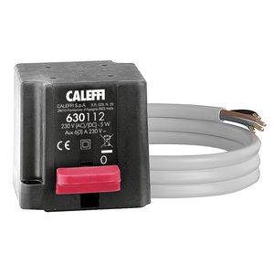 Electrothermische servomotor man. bed. microschakelaar 220v