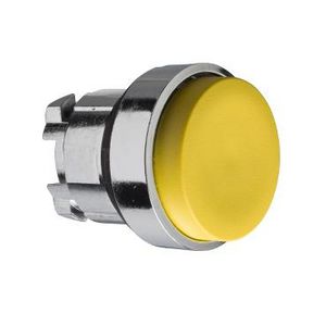 Drukknop Ø22mm Geel