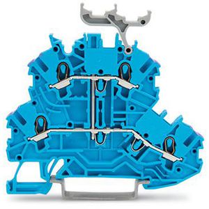 2-etageklem 4-draads rijgklem N blauw 2000-2209 VVE=50