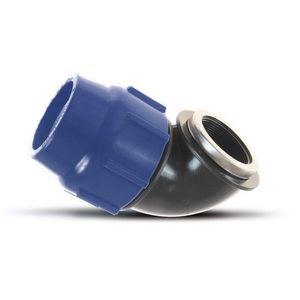 Schroefbus haaks PP tyleen klem 32x1"bi. PN16