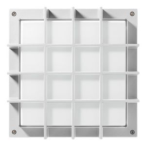 LED-Wand en plafondarmatuur 3000K 39W DALI symm. extra versp