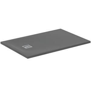 Douchebak rechthoek 1200x800x30mm Betongrijs Ultra Flat S +