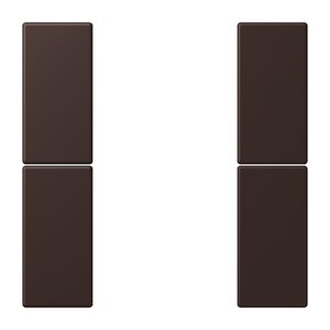 Tastafdekking F50 2-voudig compleet LC4320J KNX