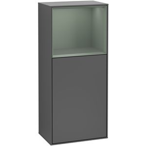 Zijkast Finion 418x936x270mm Antr. Matt Lacquer G500GMGK