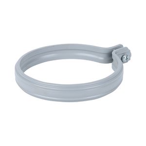 Ophangbeugel PVC grijs 110mm B1-model zwaar excl. pen VVE=15