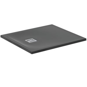 Douchebak rechthoekig 900x800x30mm zwart ultra flat s +