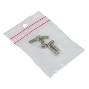 Boutjes RVS304 (6st) 12x4 mm tbv klemring 620.300.004