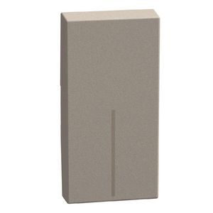 Light Now toets voor bedieningen 1 module - stone