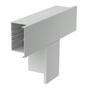 T-stuk 400x130x100 polyvinylchlorid lichtgrijs