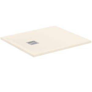 Douchebak rechthoekig 900x800x30mm zandbeige ultra flat s +