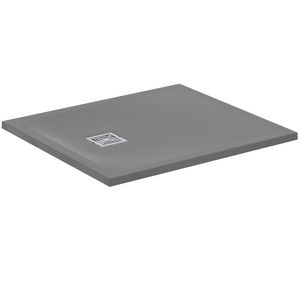 Douchebak rechthoekig 900x800x30mm betongrijs ultra flat s +