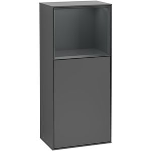 Zijkast Finion 418x936x270mm Antr. Matt Lacquer G500HGGK