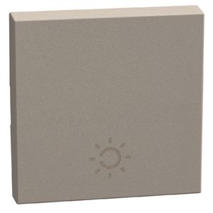 Light Now toets met pictogram lamp 2 modules - stone